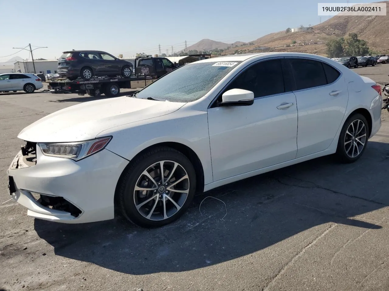 2020 Acura Tlx VIN: 19UUB2F36LA002411 Lot: 72030644