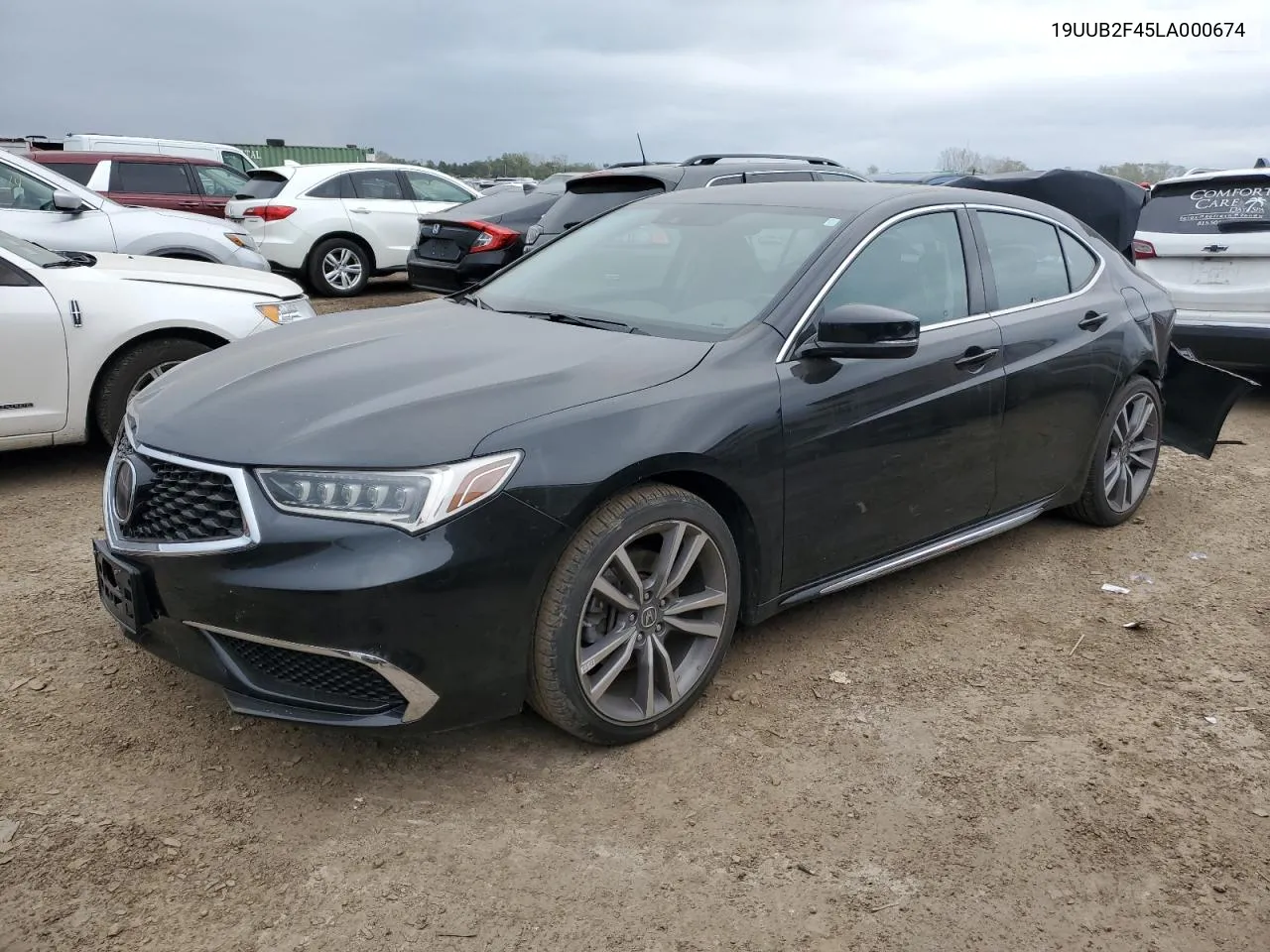 2020 Acura Tlx Technology VIN: 19UUB2F45LA000674 Lot: 72777104