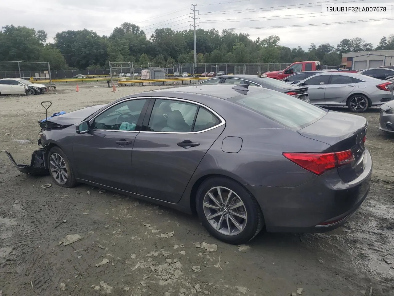 2020 Acura Tlx VIN: 19UUB1F32LA007678 Lot: 73346334