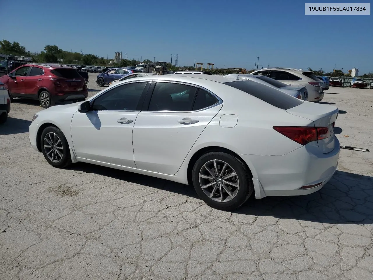 2020 Acura Tlx Technology VIN: 19UUB1F55LA017834 Lot: 74345604