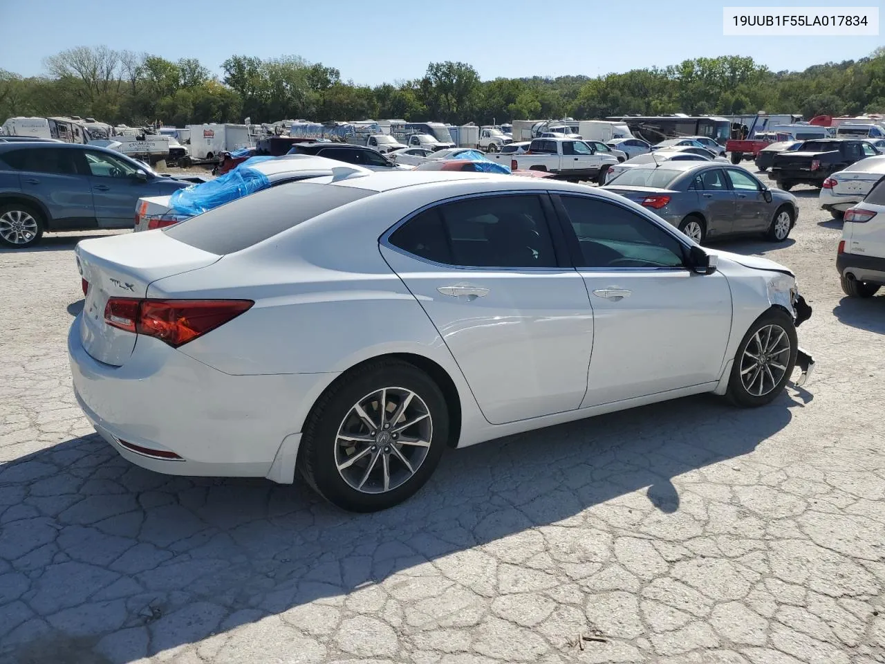 2020 Acura Tlx Technology VIN: 19UUB1F55LA017834 Lot: 74345604