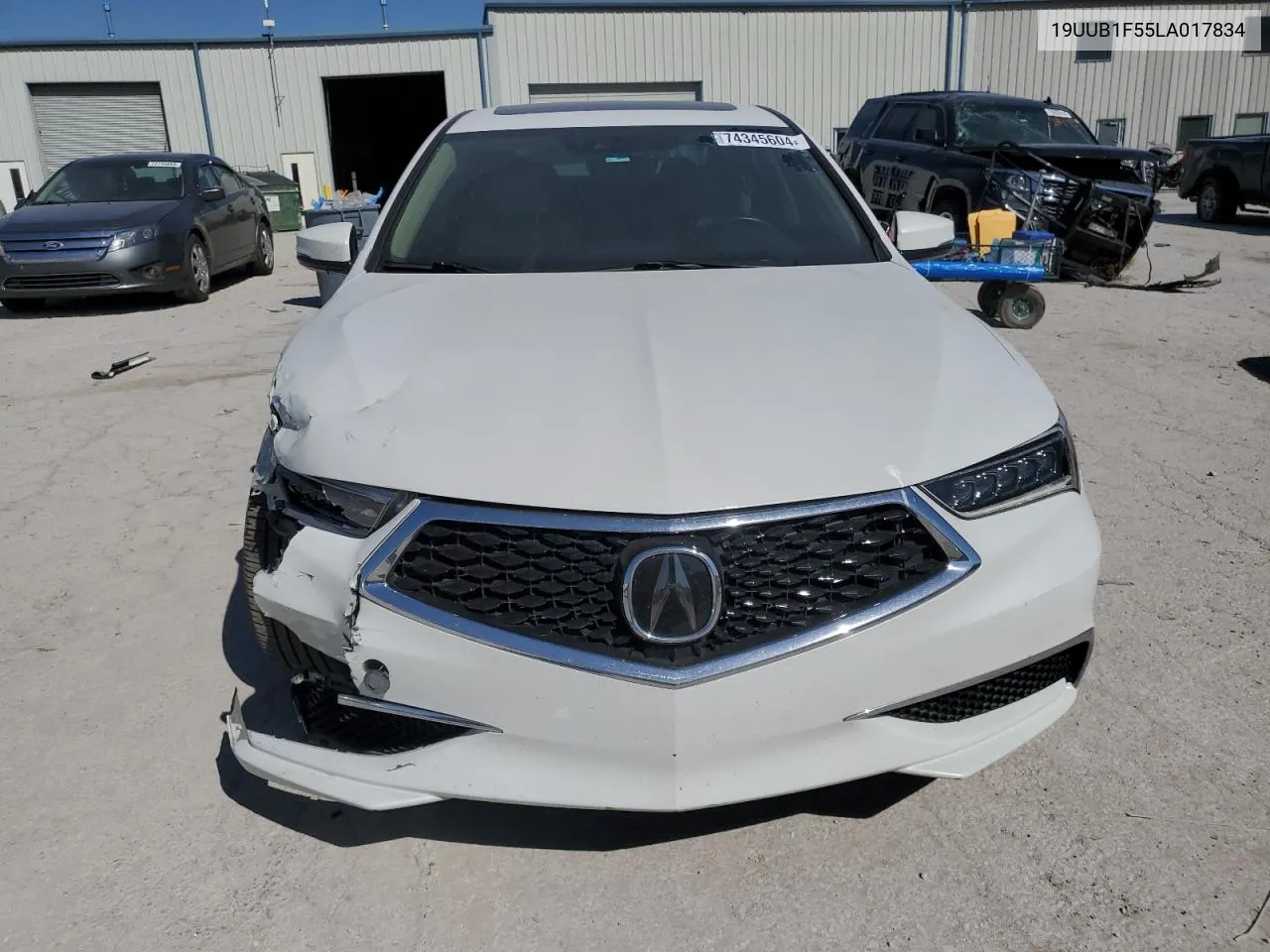 2020 Acura Tlx Technology VIN: 19UUB1F55LA017834 Lot: 74345604