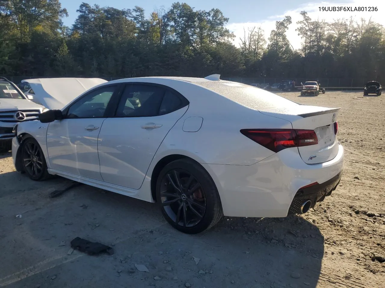 2020 Acura Tlx Technology VIN: 19UUB3F6XLA801236 Lot: 75254754