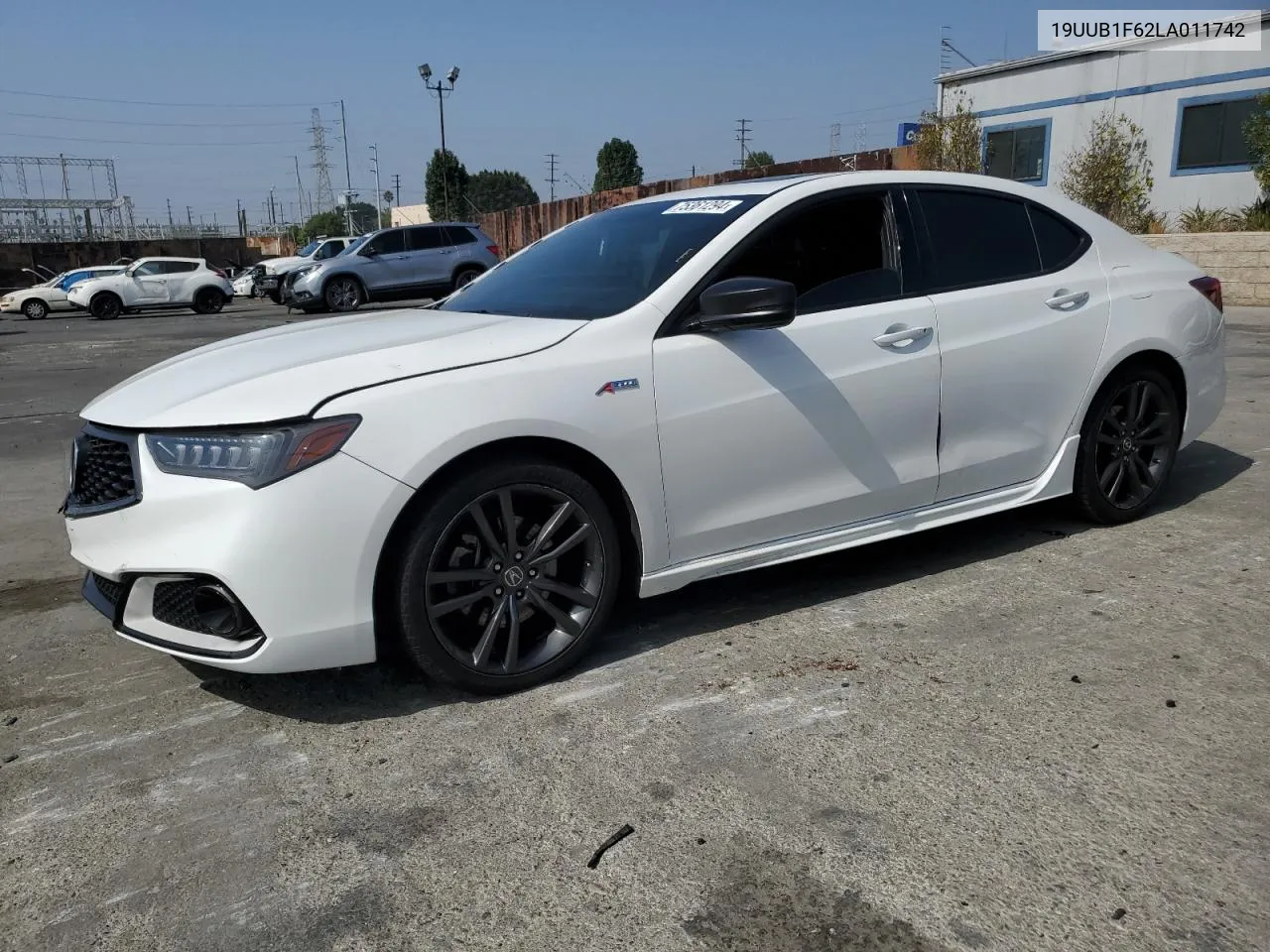 2020 Acura Tlx Technology VIN: 19UUB1F62LA011742 Lot: 75361294