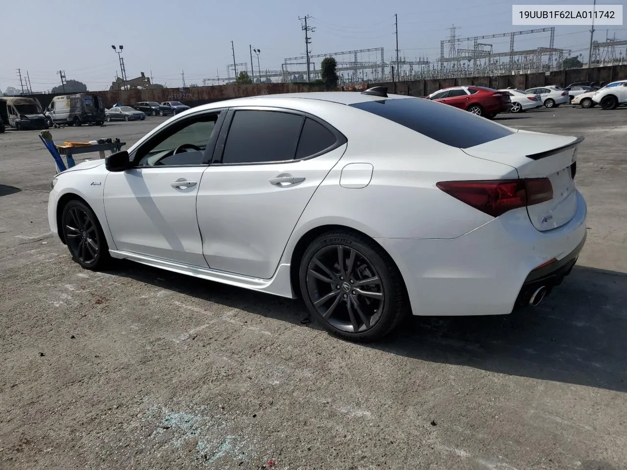 2020 Acura Tlx Technology VIN: 19UUB1F62LA011742 Lot: 75361294