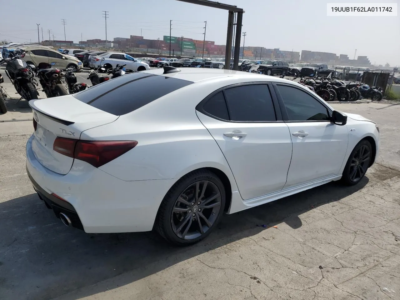 2020 Acura Tlx Technology VIN: 19UUB1F62LA011742 Lot: 75361294