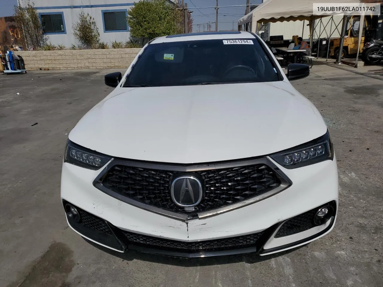 2020 Acura Tlx Technology VIN: 19UUB1F62LA011742 Lot: 75361294