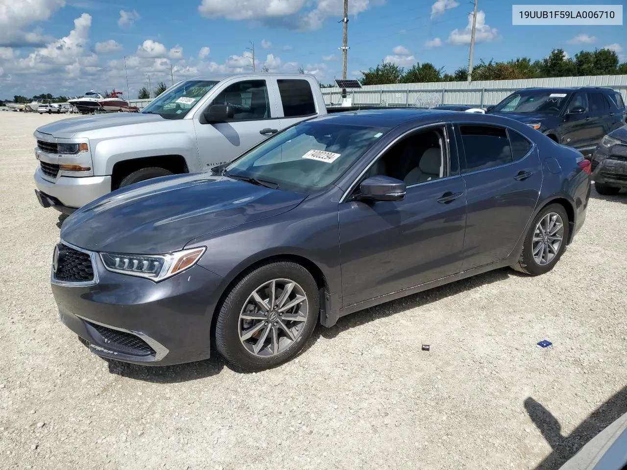 2020 Acura Tlx Technology VIN: 19UUB1F59LA006710 Lot: 76207234