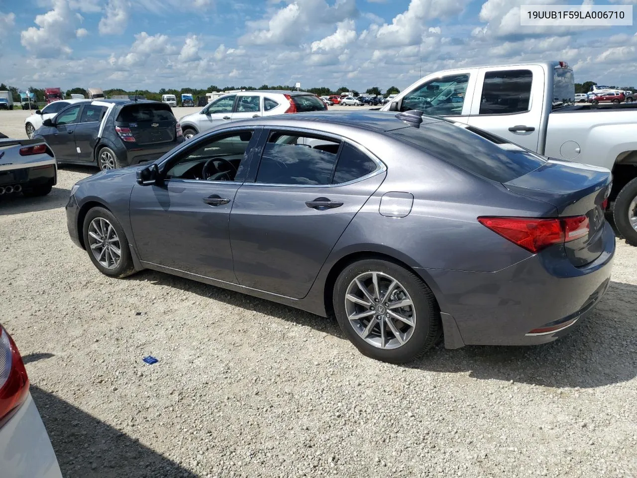 2020 Acura Tlx Technology VIN: 19UUB1F59LA006710 Lot: 76207234