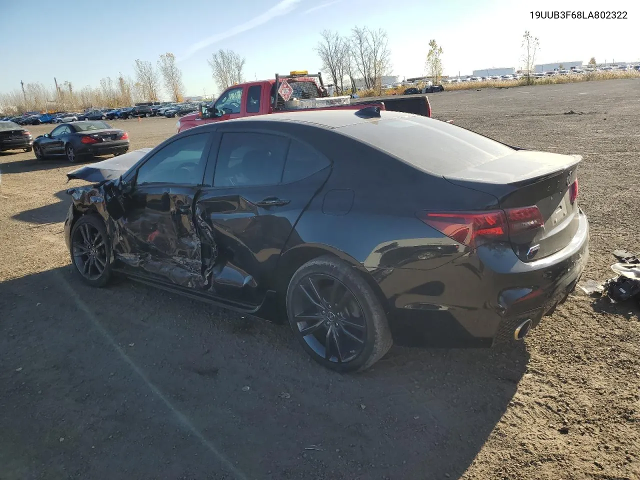 2020 Acura Tlx Technology VIN: 19UUB3F68LA802322 Lot: 77610664