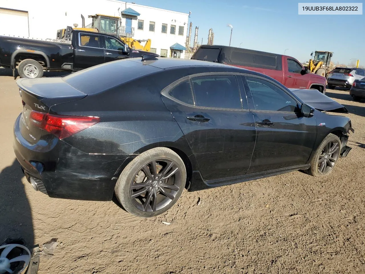 2020 Acura Tlx Technology VIN: 19UUB3F68LA802322 Lot: 77610664