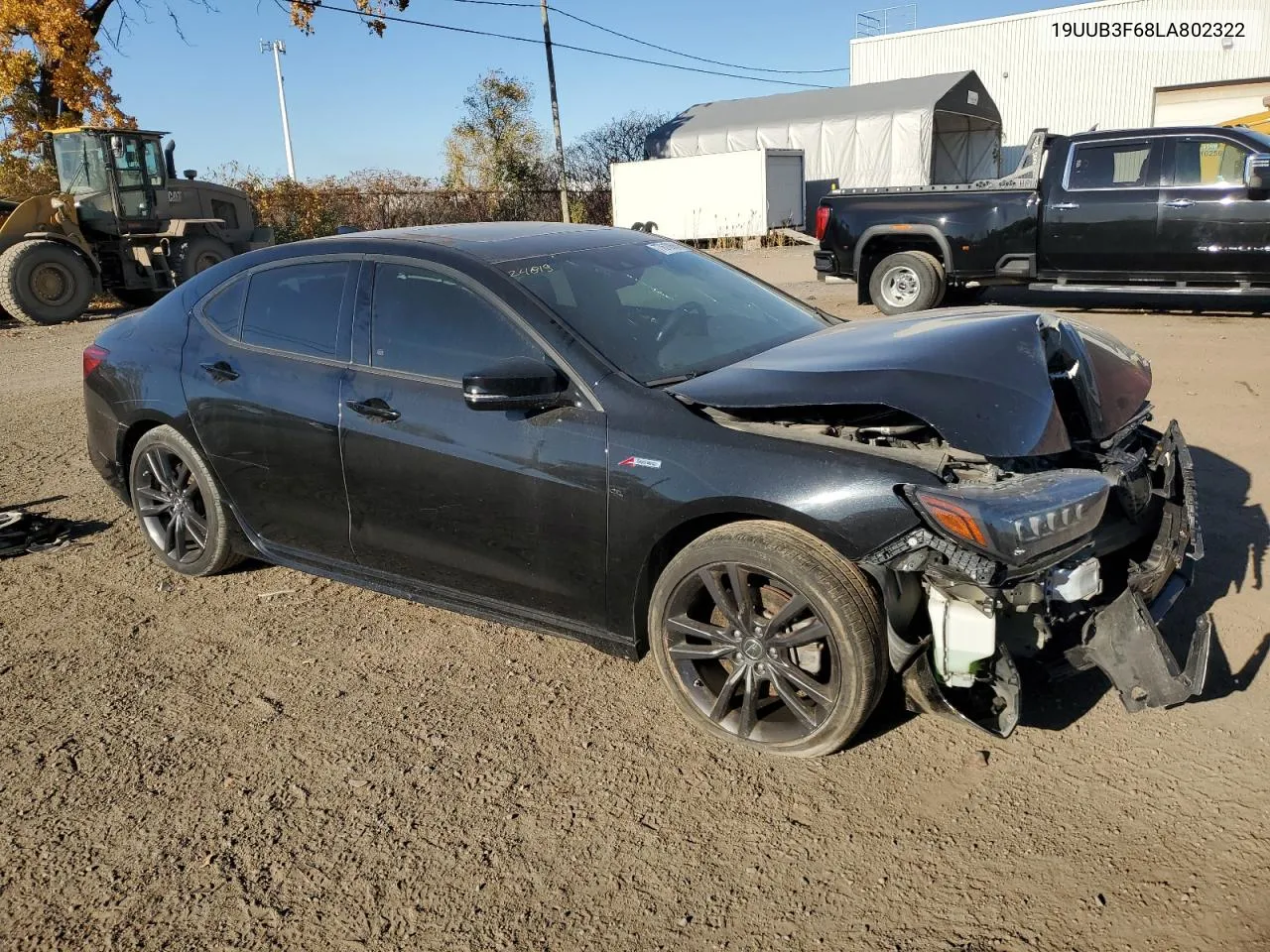 2020 Acura Tlx Technology VIN: 19UUB3F68LA802322 Lot: 77610664