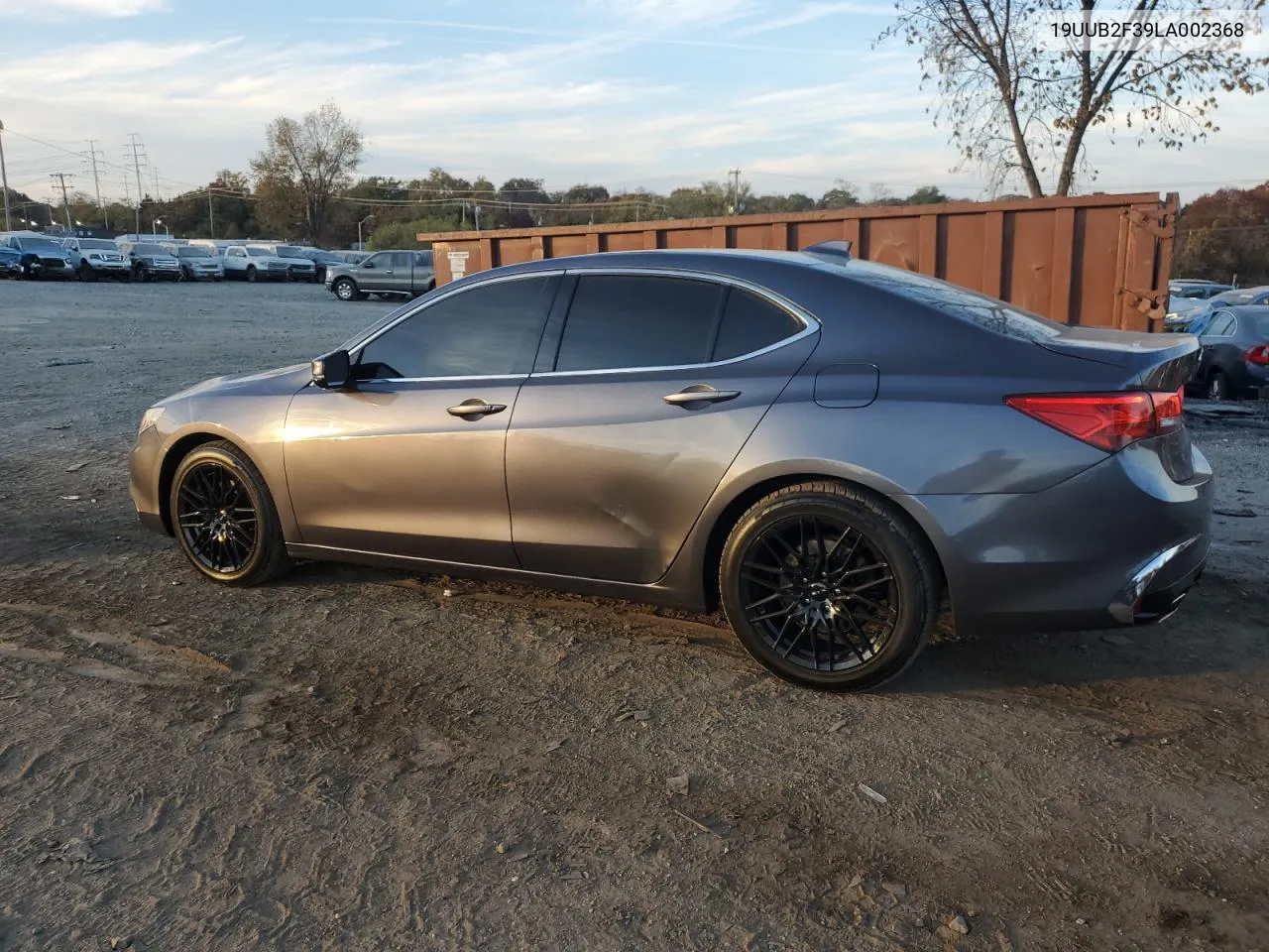 2020 Acura Tlx VIN: 19UUB2F39LA002368 Lot: 78662594