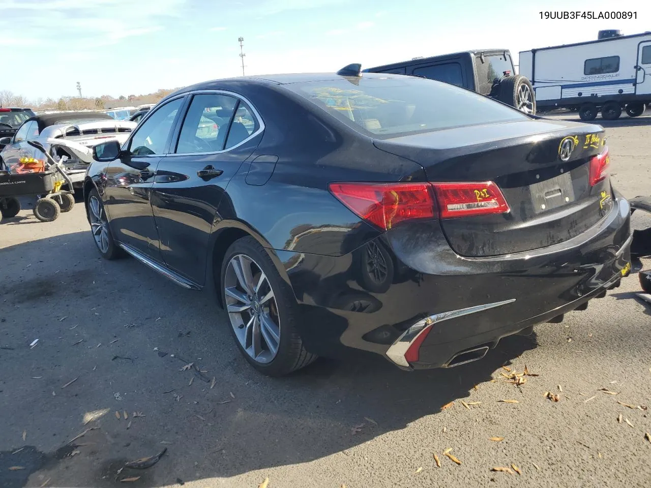 2020 Acura Tlx Technology VIN: 19UUB3F45LA000891 Lot: 78695594