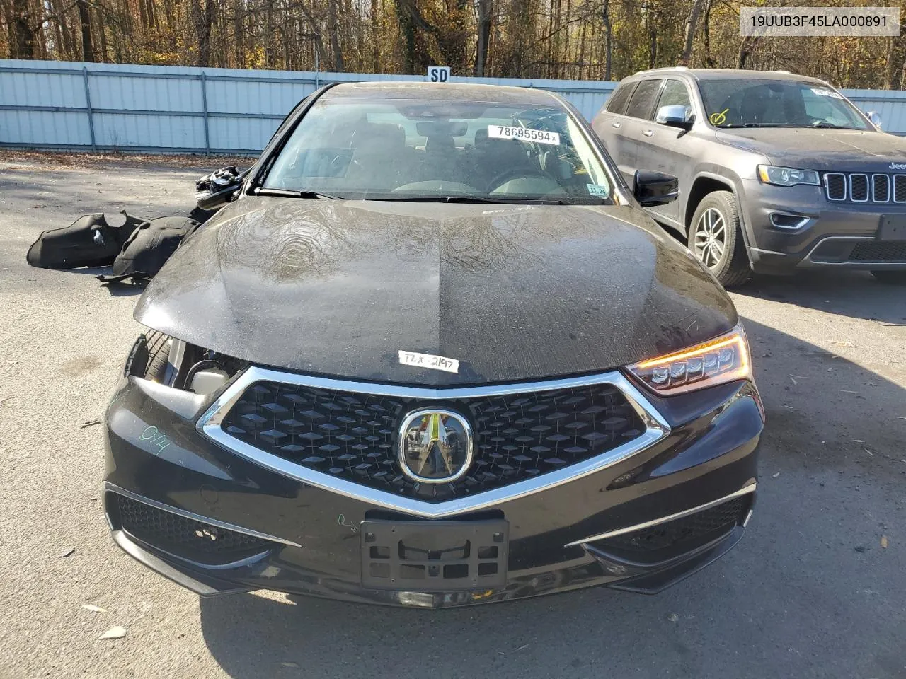 2020 Acura Tlx Technology VIN: 19UUB3F45LA000891 Lot: 78695594