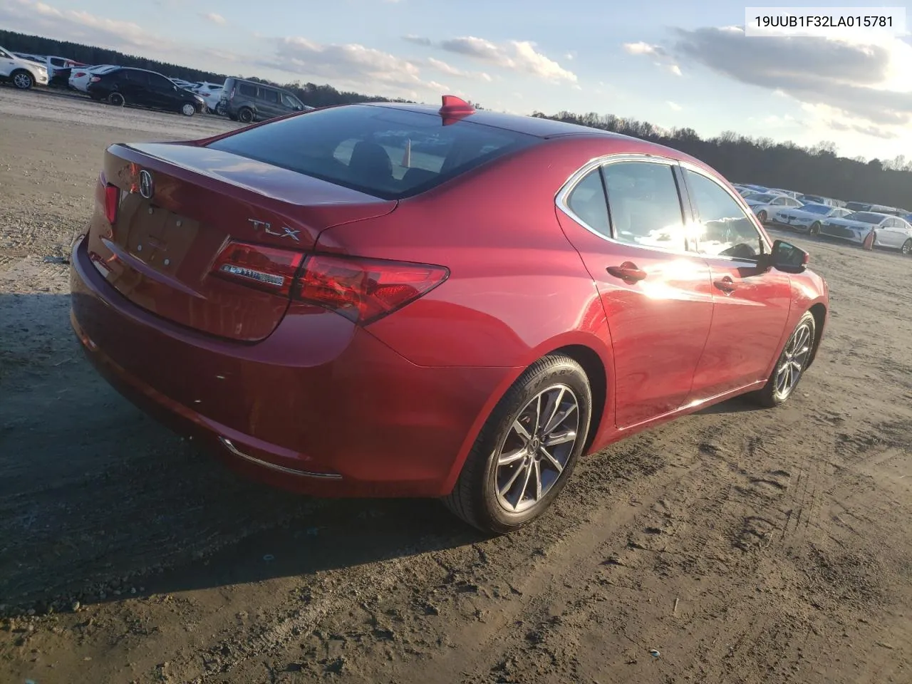 2020 Acura Tlx VIN: 19UUB1F32LA015781 Lot: 80426414