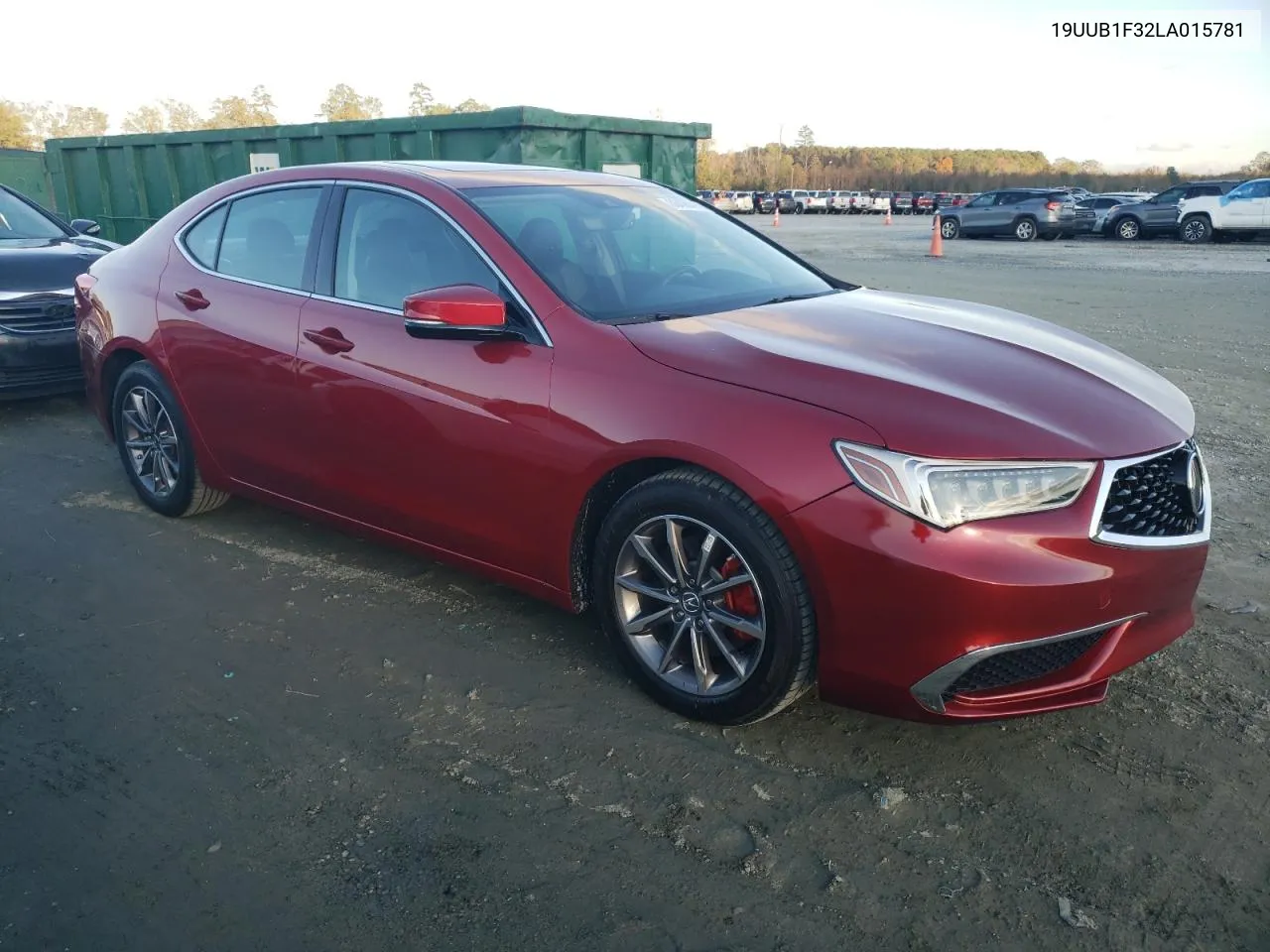 2020 Acura Tlx VIN: 19UUB1F32LA015781 Lot: 80426414