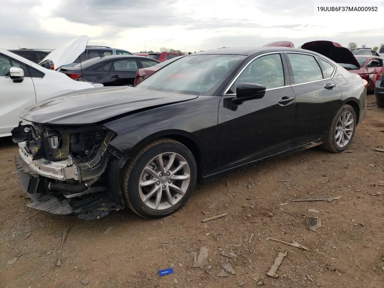 19UUB6F37MA000952 2021 Acura Tlx