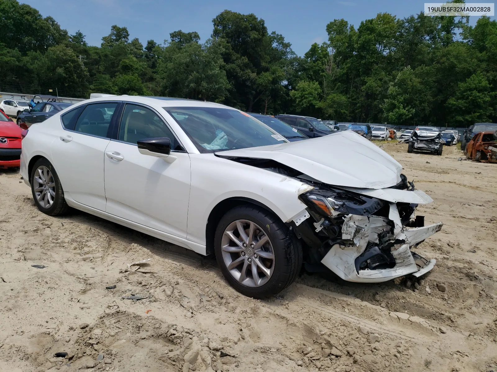 19UUB5F32MA002828 2021 Acura Tlx