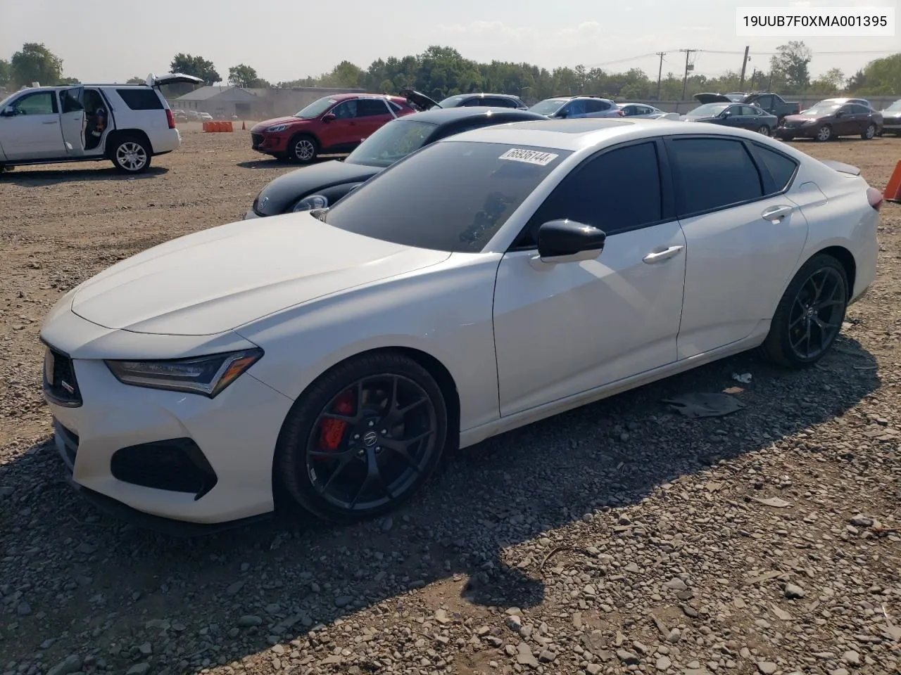 2021 Acura Tlx Type S VIN: 19UUB7F0XMA001395 Lot: 66936144