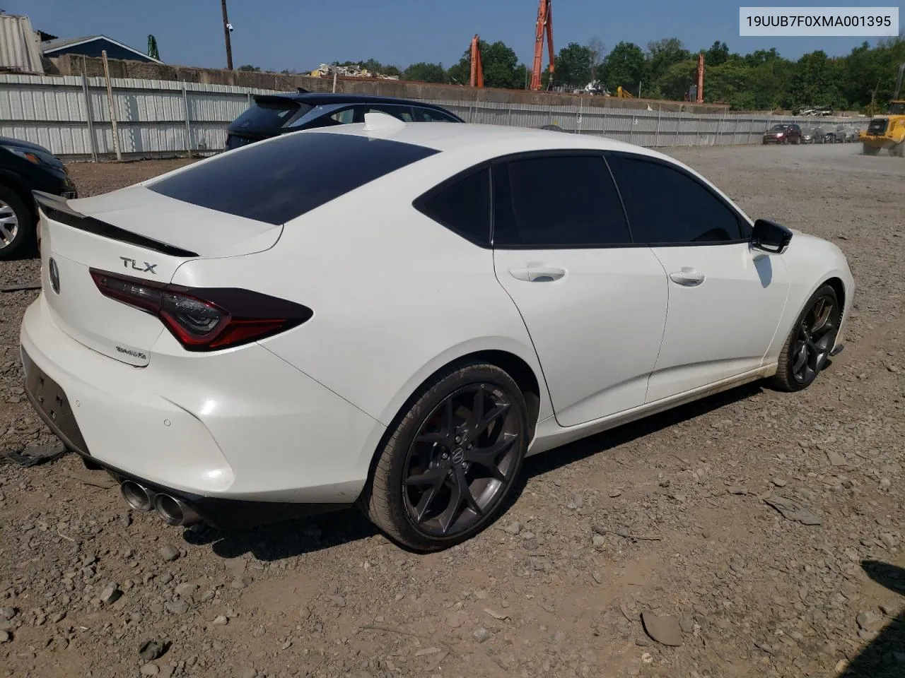 2021 Acura Tlx Type S VIN: 19UUB7F0XMA001395 Lot: 66936144