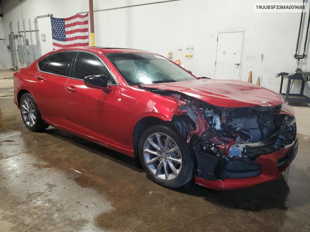 2021 Acura Tlx VIN: 19UUB5F33MA009688 Lot: 67066664