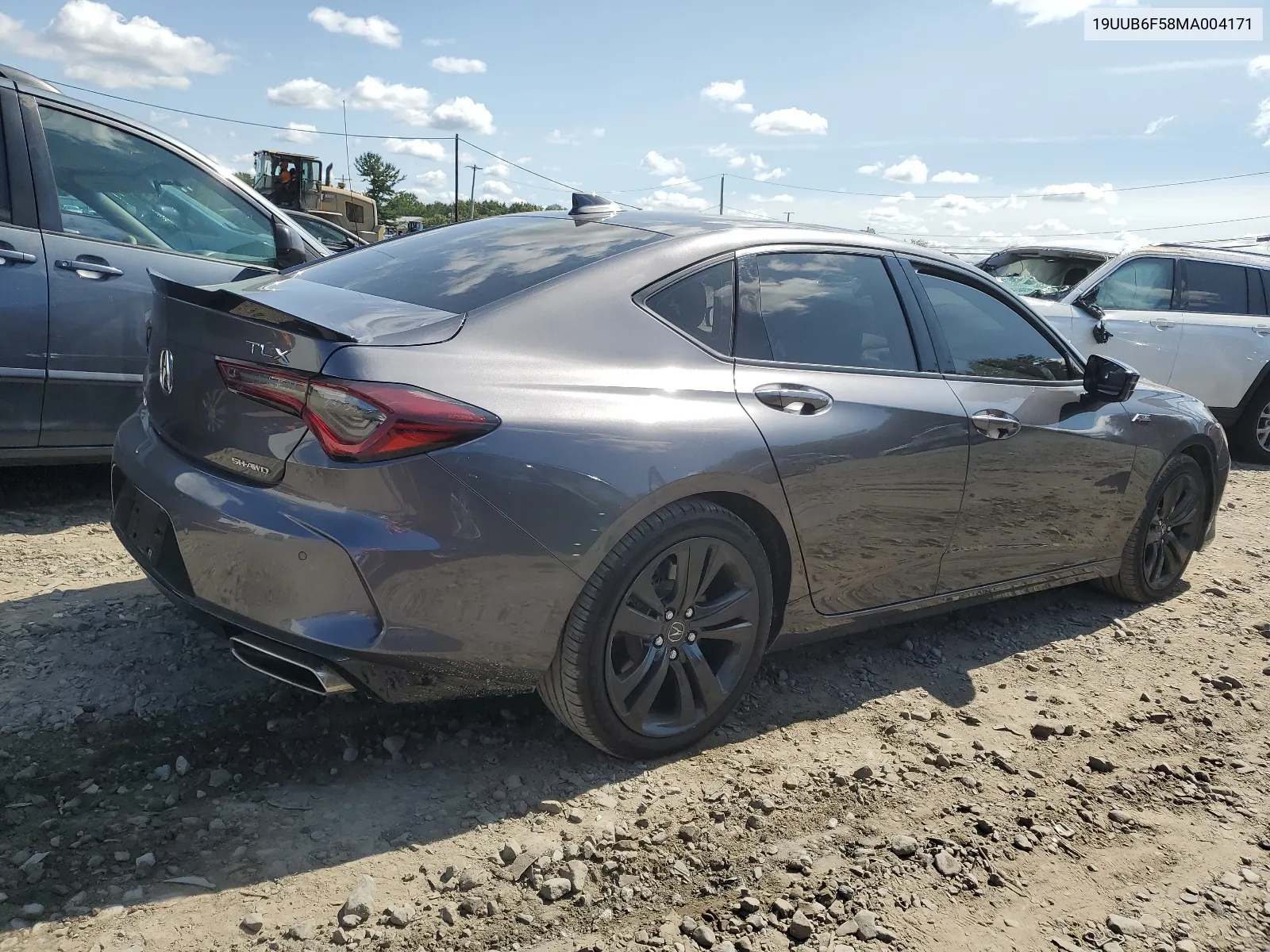 2021 Acura Tlx Tech A VIN: 19UUB6F58MA004171 Lot: 68451864