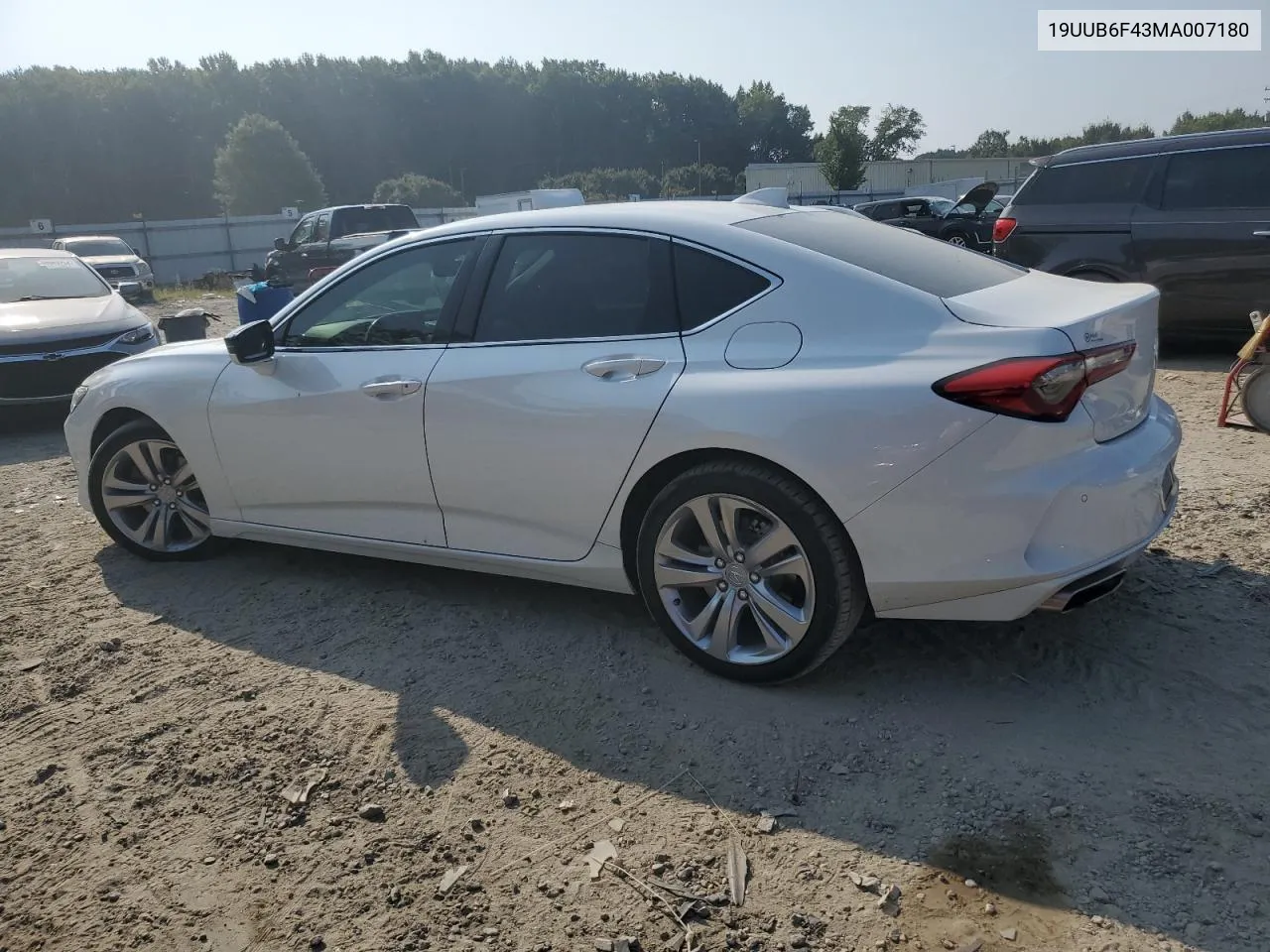 19UUB6F43MA007180 2021 Acura Tlx Technology