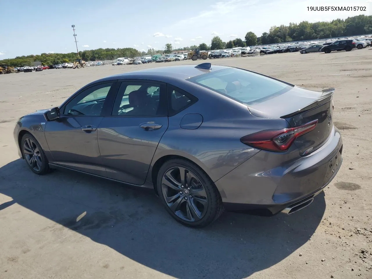 2021 Acura Tlx Tech A VIN: 19UUB5F5XMA015702 Lot: 69755134