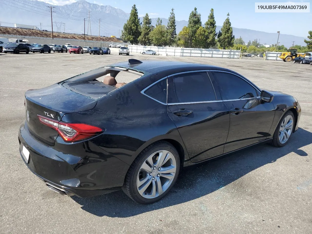 2021 Acura Tlx Technology VIN: 19UUB5F49MA007369 Lot: 69863444