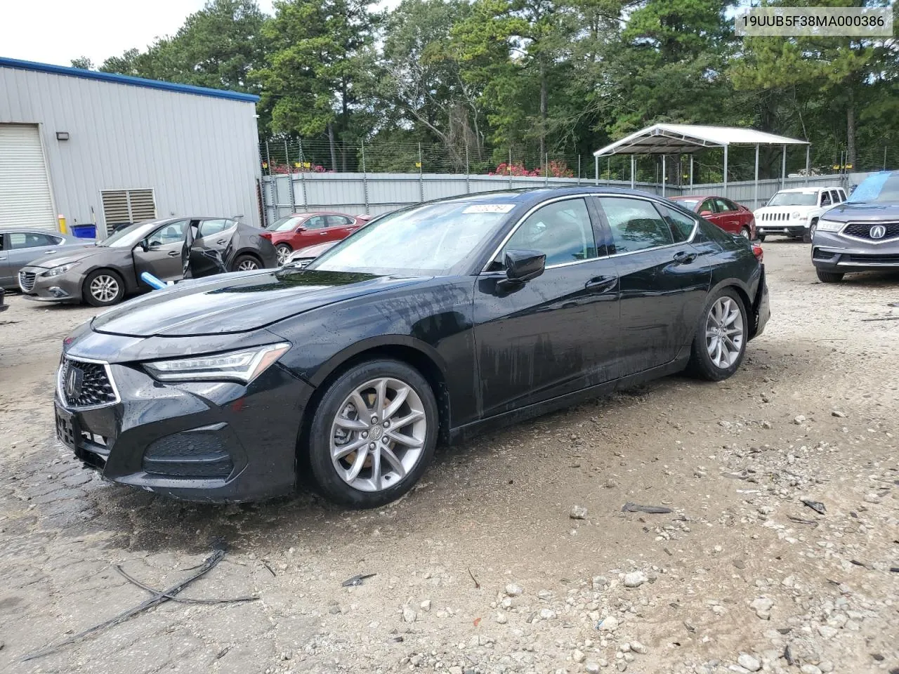 2021 Acura Tlx VIN: 19UUB5F38MA000386 Lot: 70232764