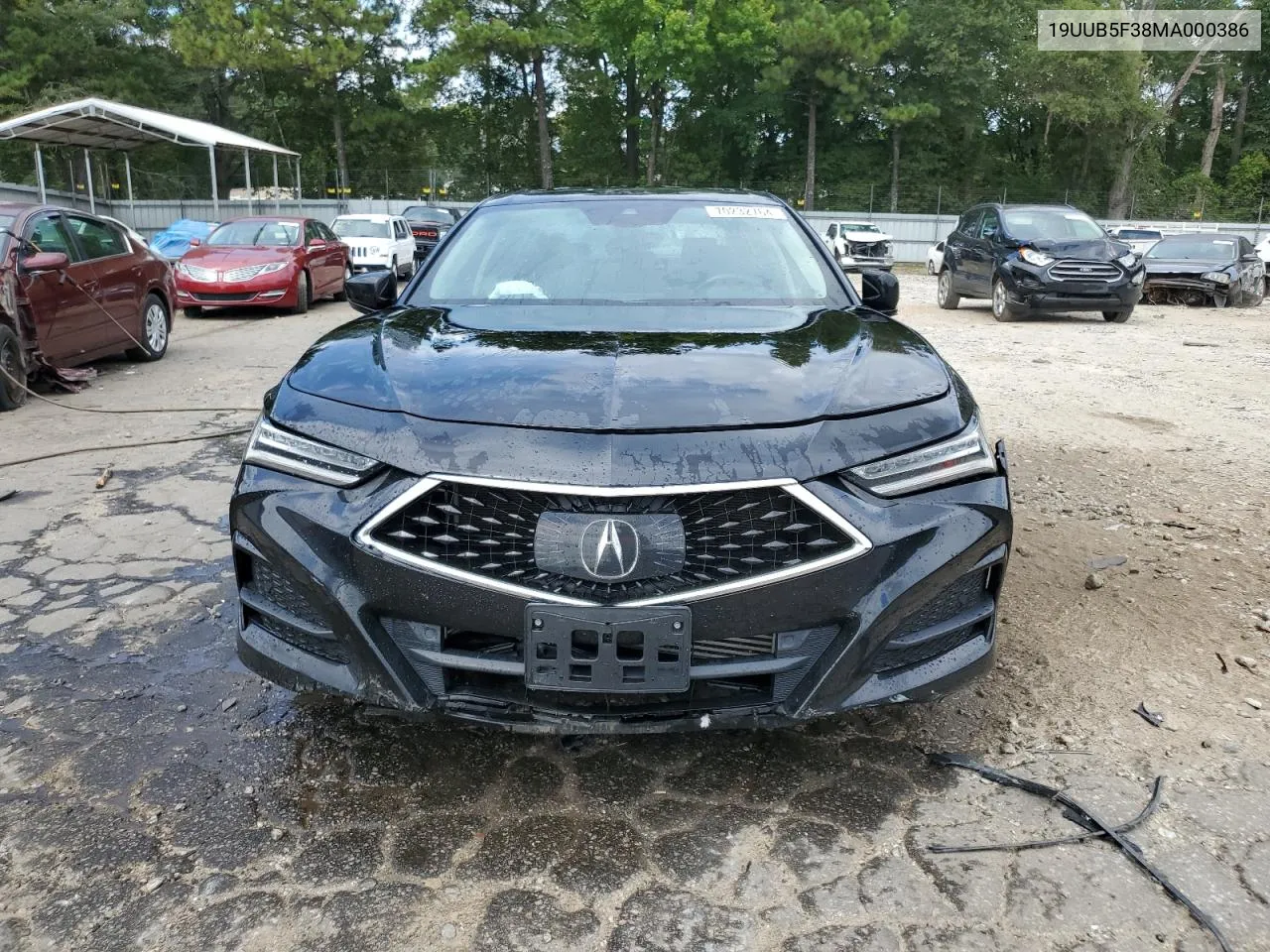 2021 Acura Tlx VIN: 19UUB5F38MA000386 Lot: 70232764