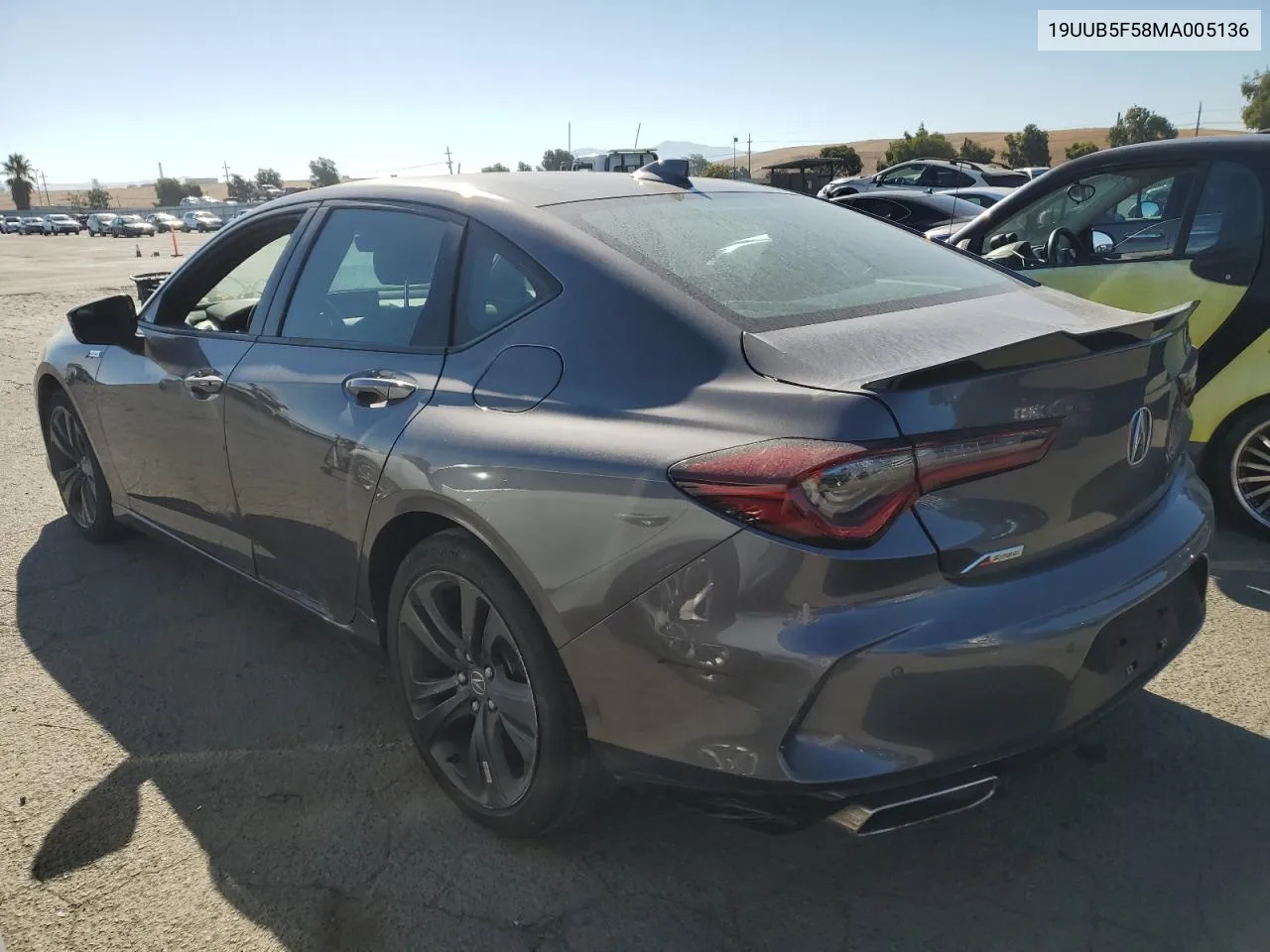 19UUB5F58MA005136 2021 Acura Tlx Tech A