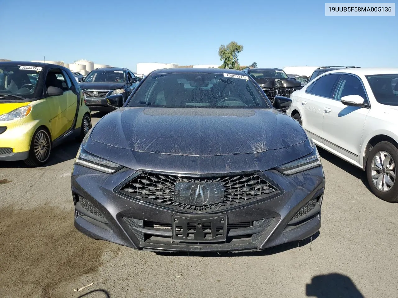 19UUB5F58MA005136 2021 Acura Tlx Tech A