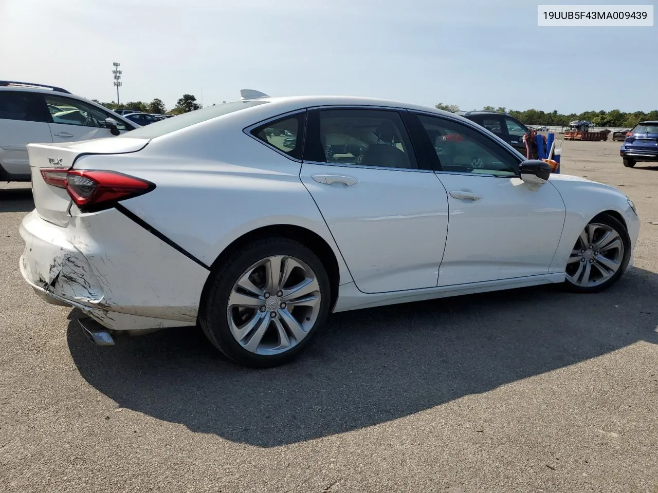 2021 Acura Tlx Technology VIN: 19UUB5F43MA009439 Lot: 70611504