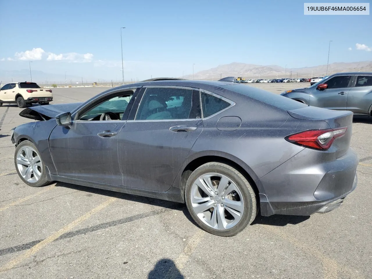 2021 Acura Tlx Technology VIN: 19UUB6F46MA006654 Lot: 70621484