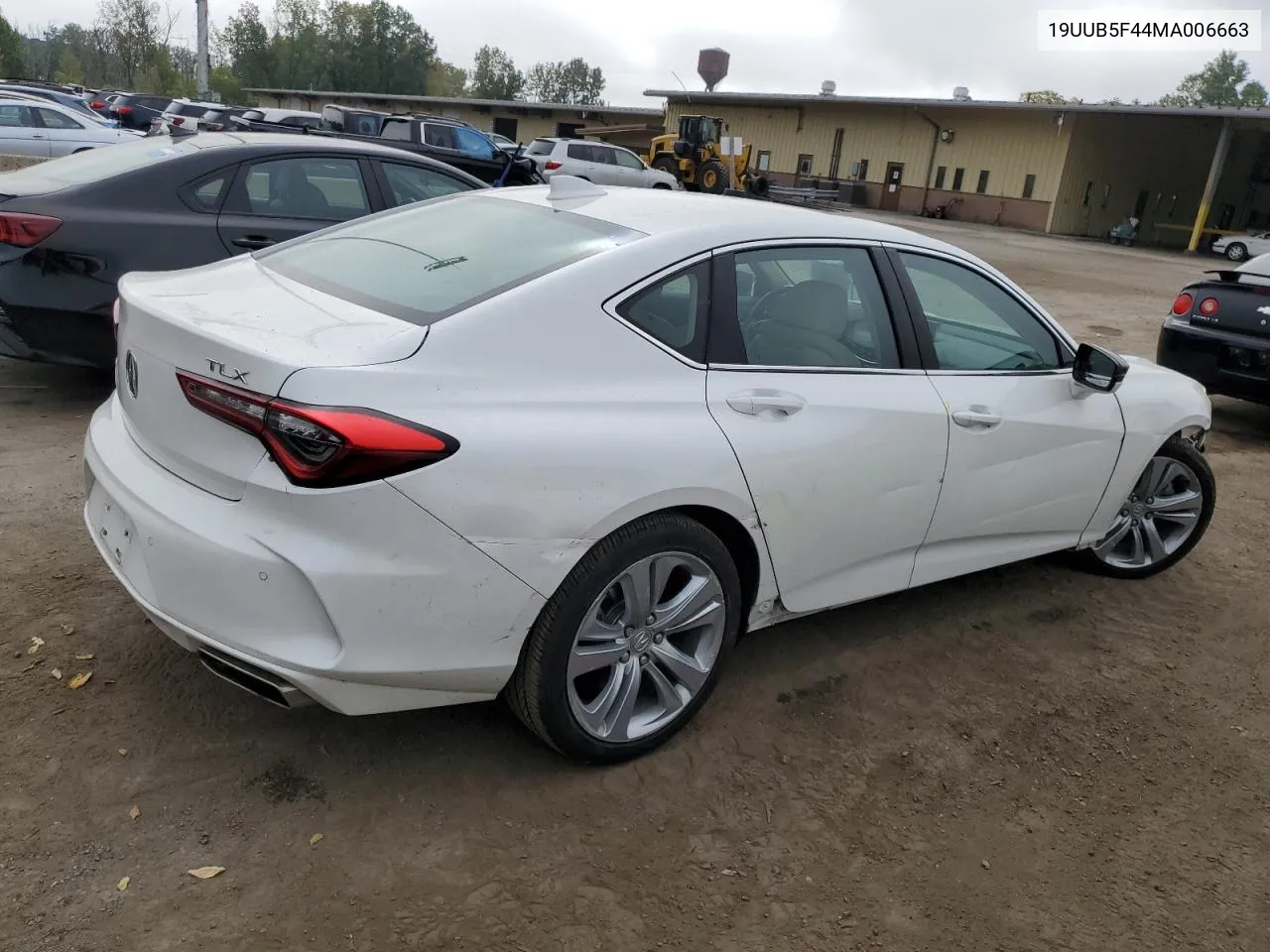 2021 Acura Tlx Technology VIN: 19UUB5F44MA006663 Lot: 71754994