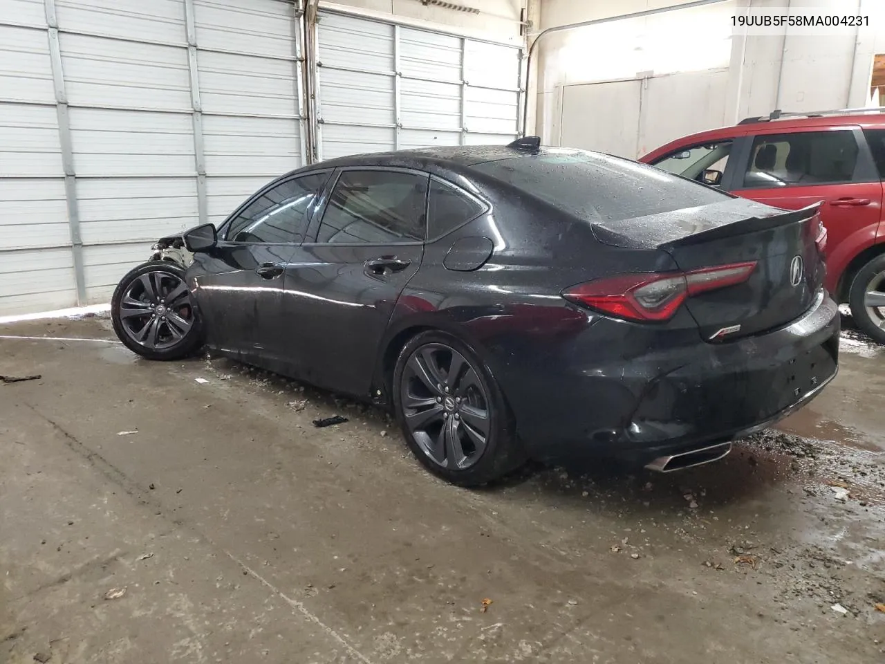 2021 Acura Tlx Tech A VIN: 19UUB5F58MA004231 Lot: 72080004