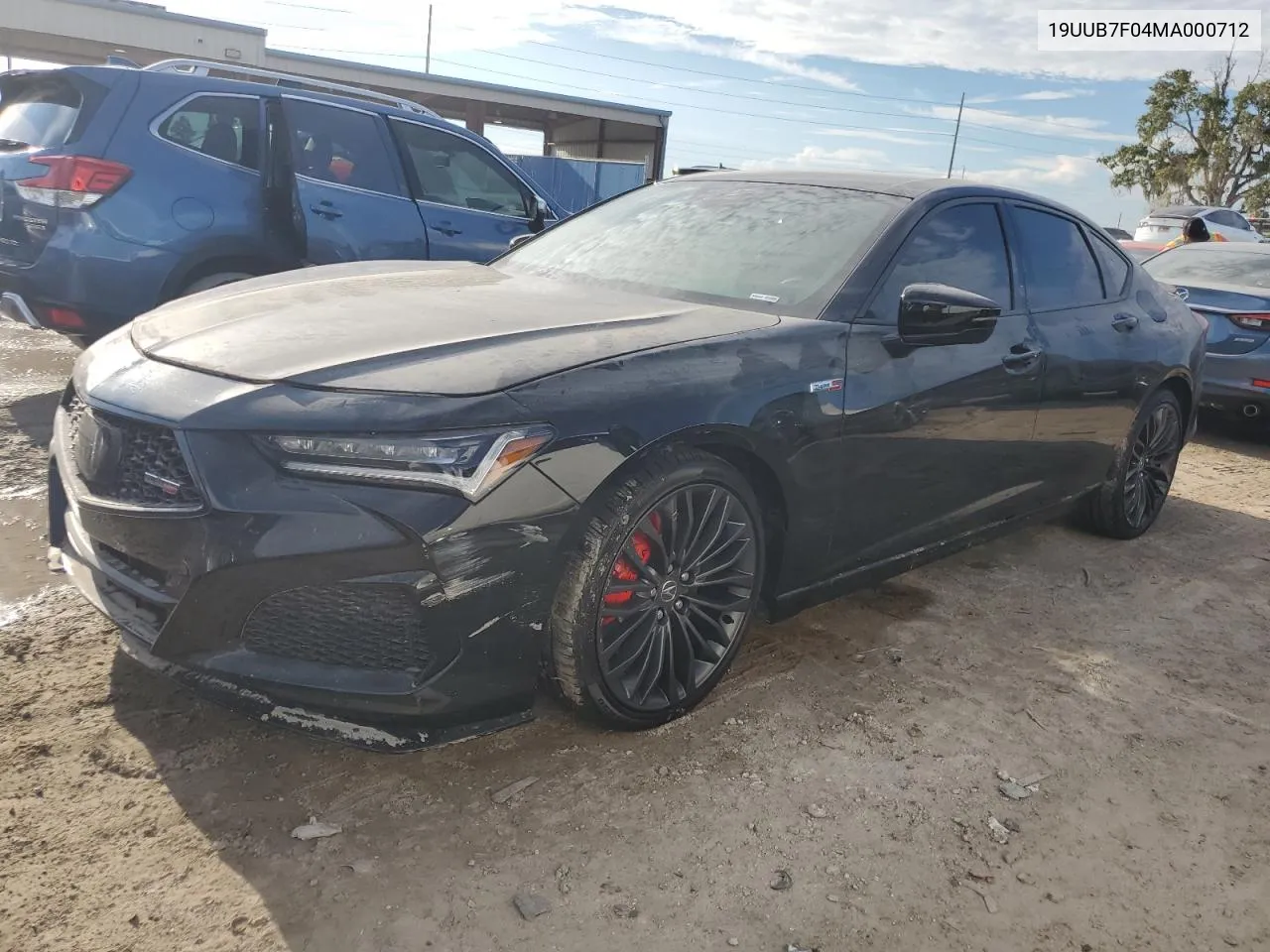 2021 Acura Tlx Type S VIN: 19UUB7F04MA000712 Lot: 73642114