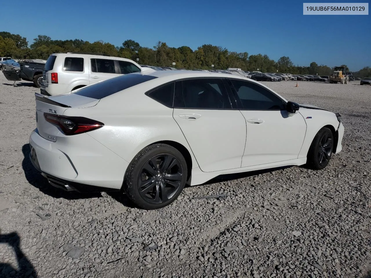 2021 Acura Tlx Tech A VIN: 19UUB6F56MA010129 Lot: 75434254