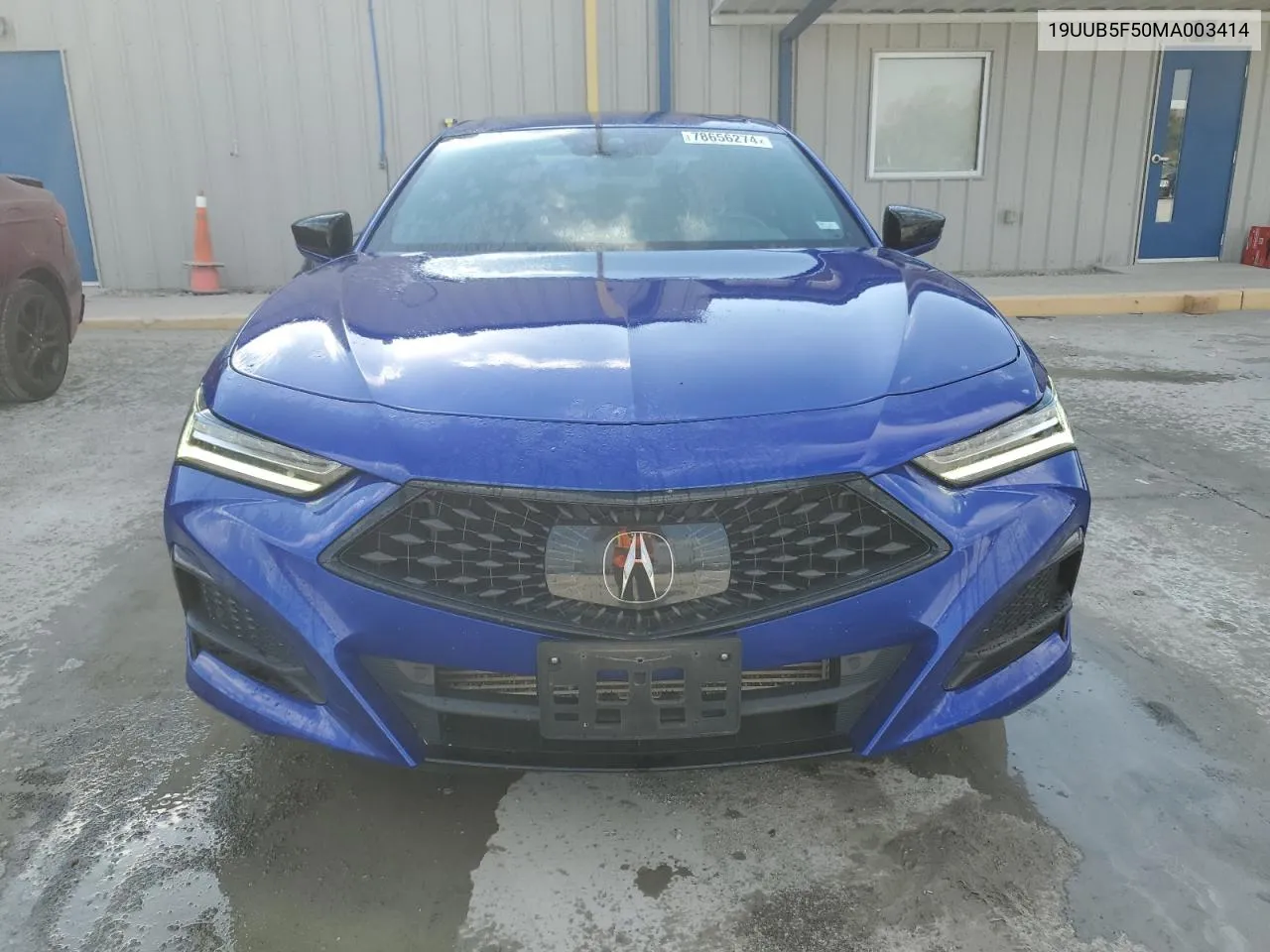 2021 Acura Tlx Tech A VIN: 19UUB5F50MA003414 Lot: 78656274