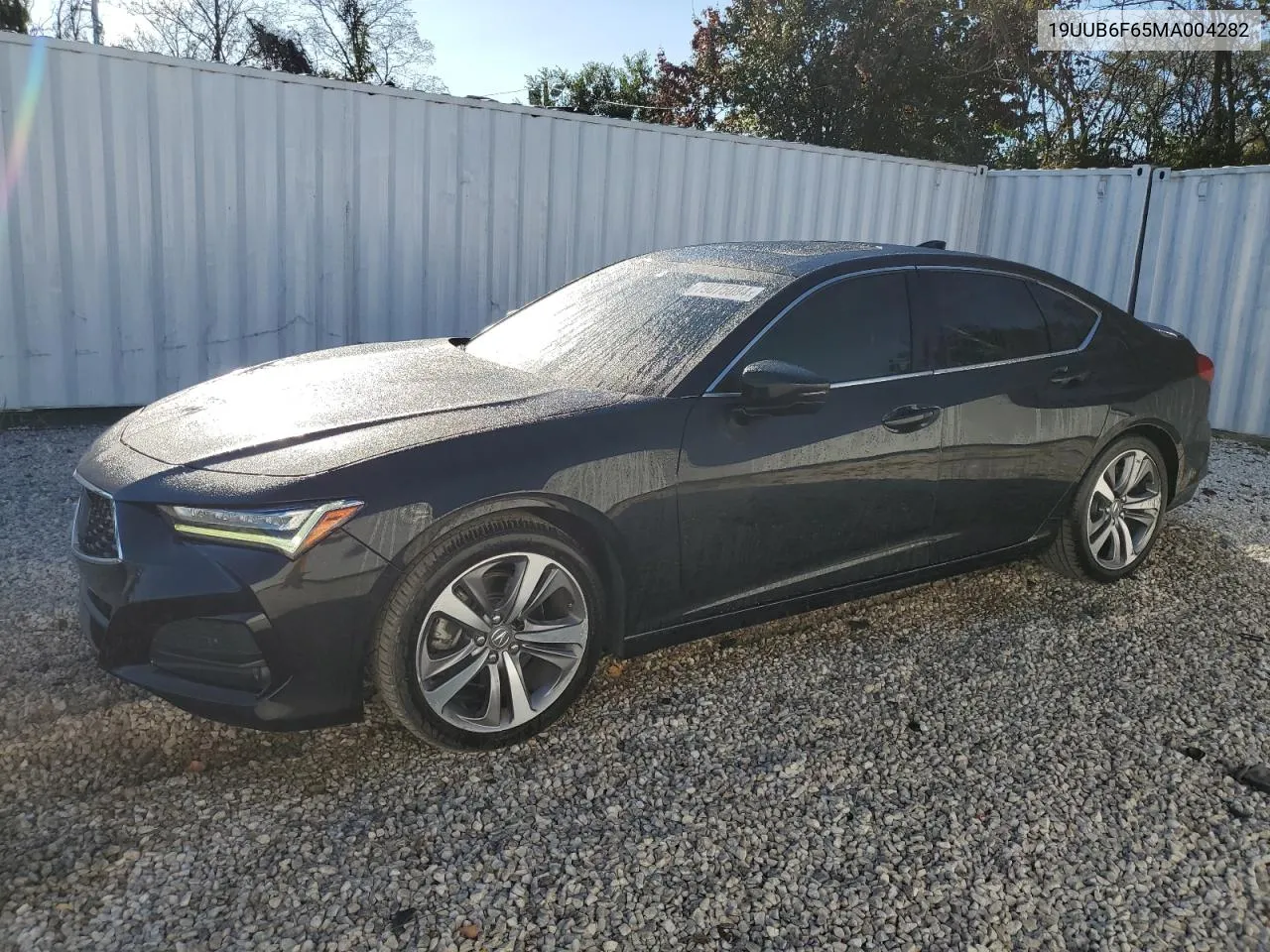 2021 Acura Tlx Advance VIN: 19UUB6F65MA004282 Lot: 79075084