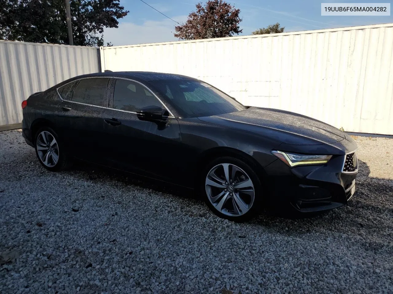 2021 Acura Tlx Advance VIN: 19UUB6F65MA004282 Lot: 79075084