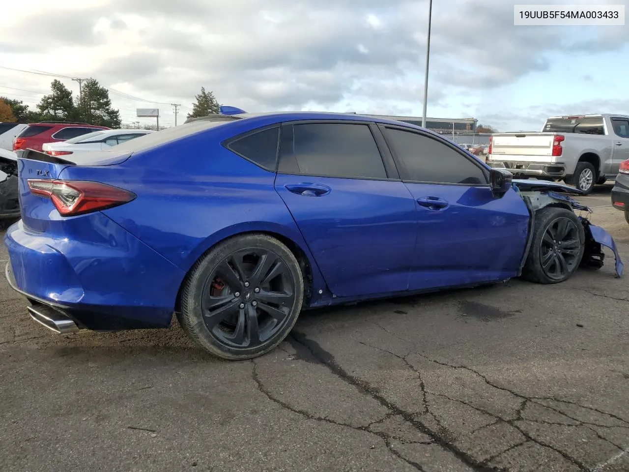 19UUB5F54MA003433 2021 Acura Tlx Tech A