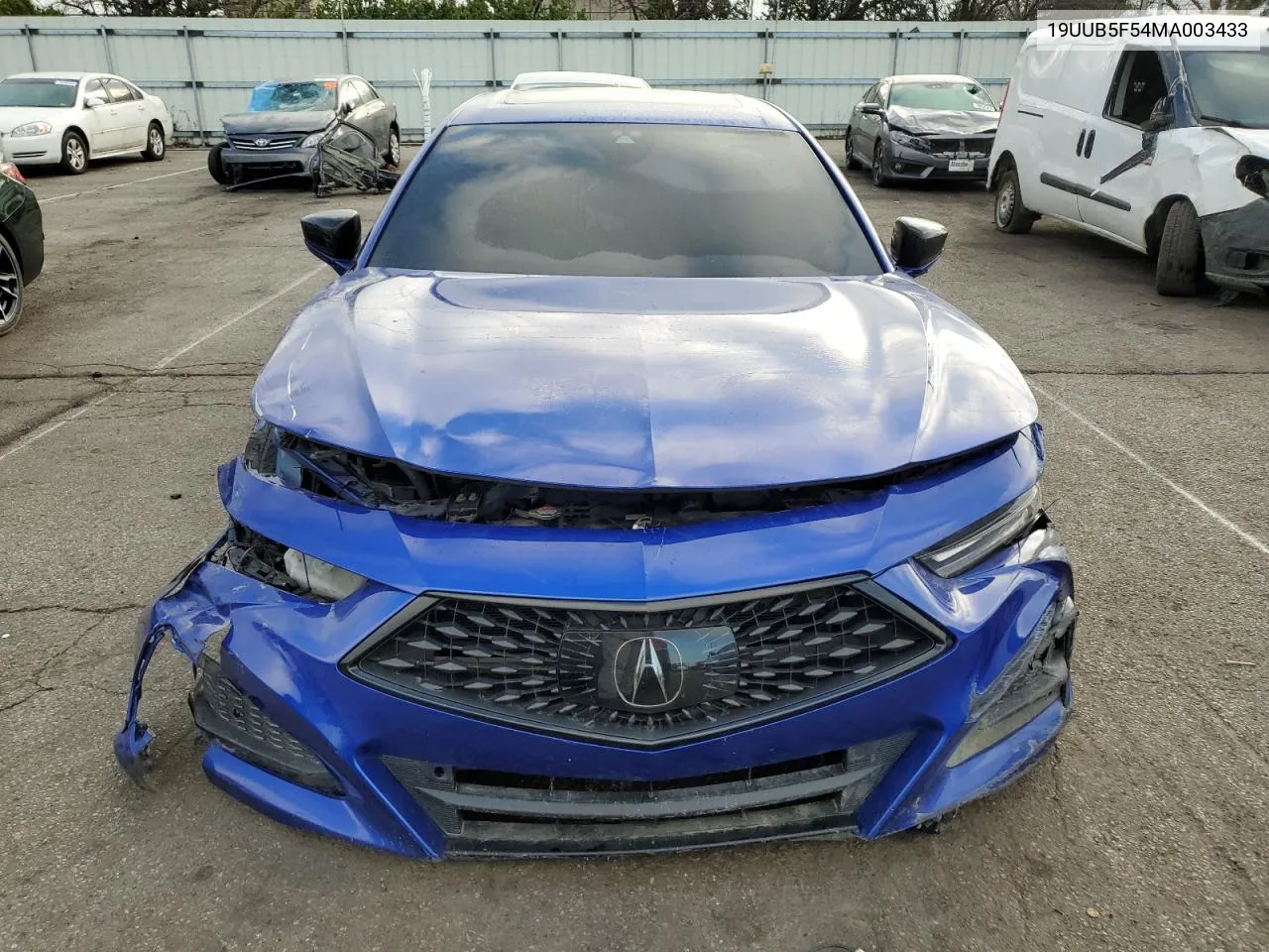 19UUB5F54MA003433 2021 Acura Tlx Tech A