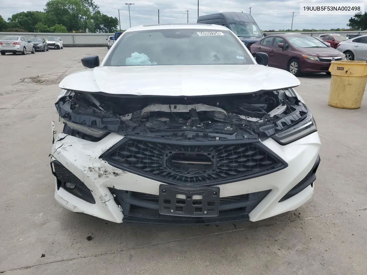 19UUB5F53NA002498 2022 Acura Tlx Tech A