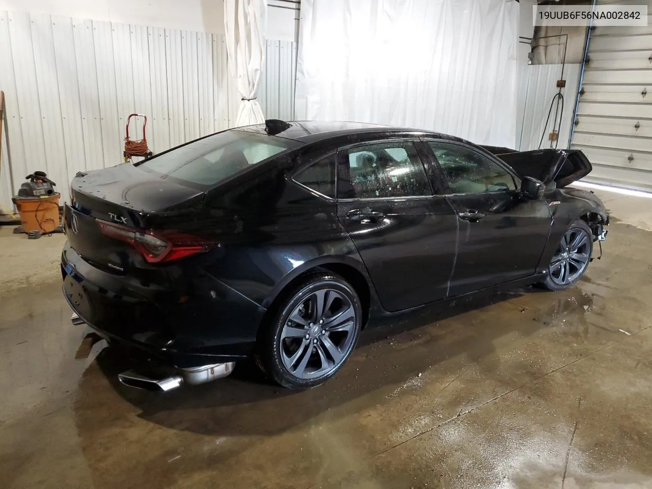 2022 Acura Tlx Tech A VIN: 19UUB6F56NA002842 Lot: 58236424