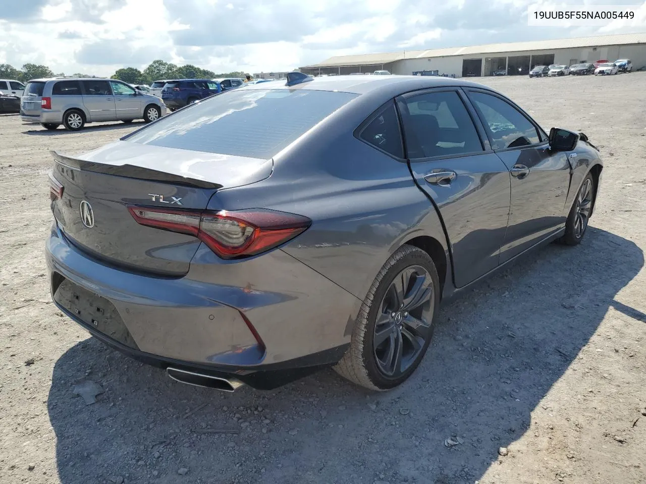 19UUB5F55NA005449 2022 Acura Tlx Tech A