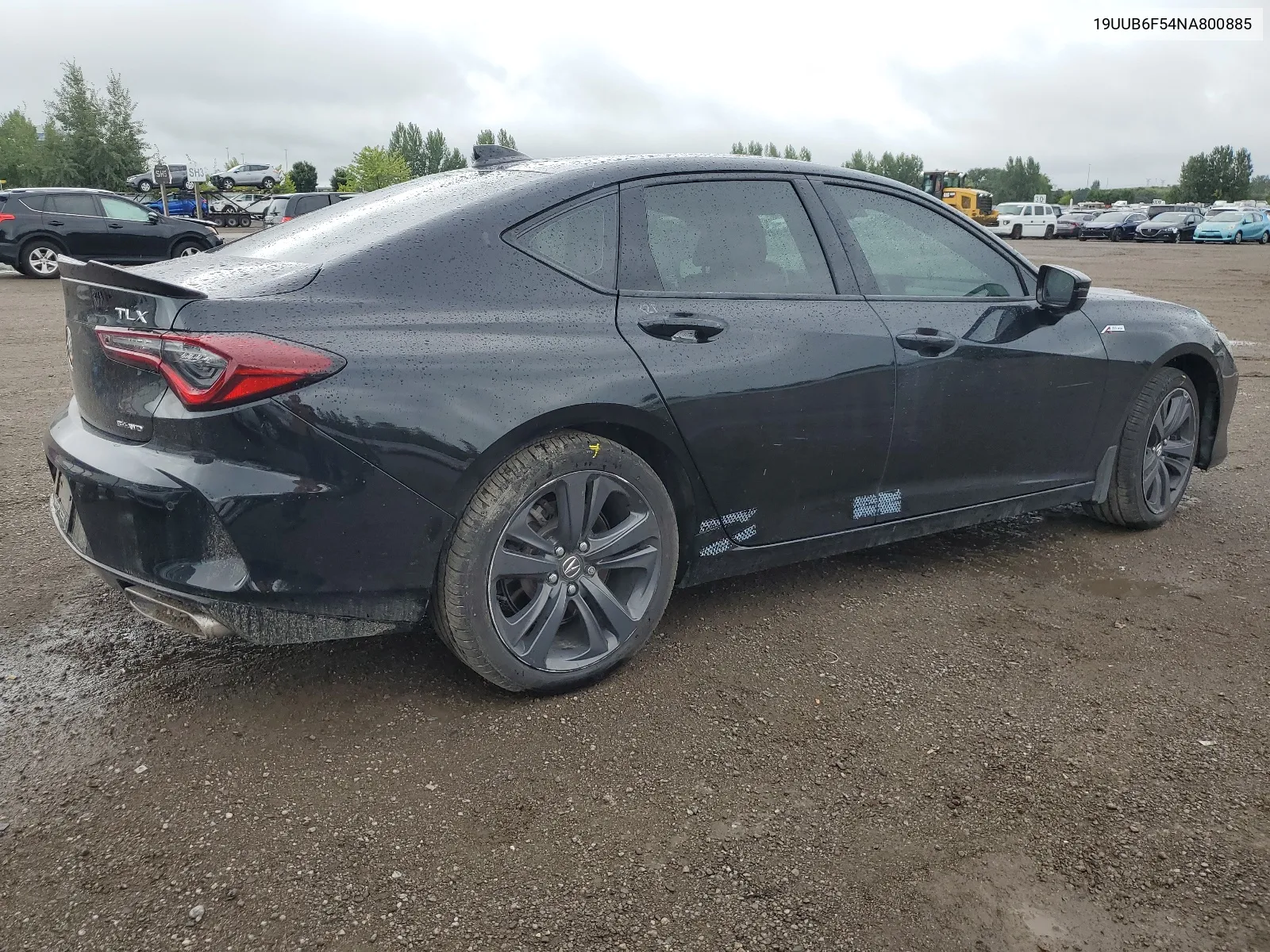 2022 Acura Tlx Tech A VIN: 19UUB6F54NA800885 Lot: 65472894