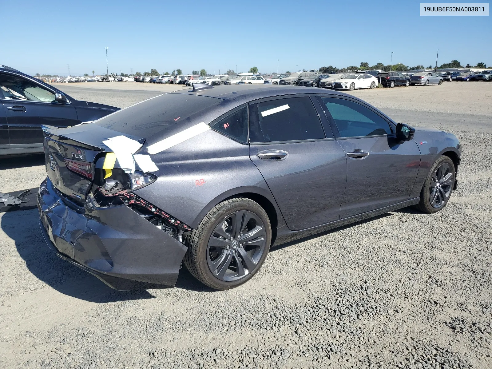 19UUB6F50NA003811 2022 Acura Tlx Tech A